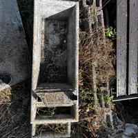 Vasi da esterno in pietra / cemento