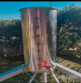 FUSTO IN ACCIAIO INOX