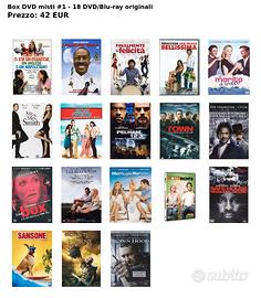 Box DVD misti #1 - 18 DVD/Blu-ray originali