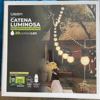Luci catena luminosa led