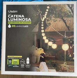 Luci catena luminosa led