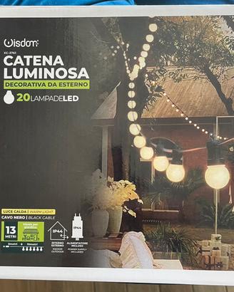 Luci catena luminosa led