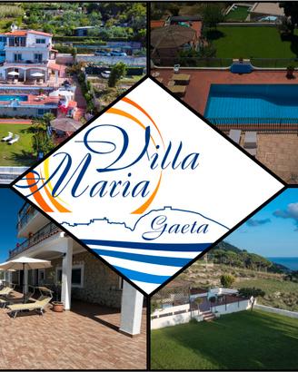 Gaeta mini appartamenti in villa con piscina