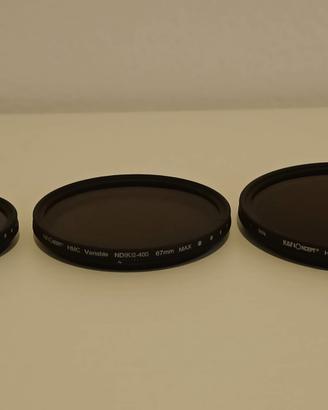 Filtri ND variabili kef concept + UV