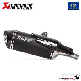 Scarico Akrapovic titanio nero Honda XADV 750