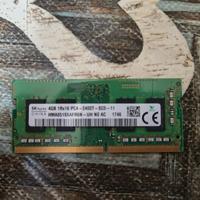 DDR4 So-dimm da 4GB Hynix velocità 2400 per notebo