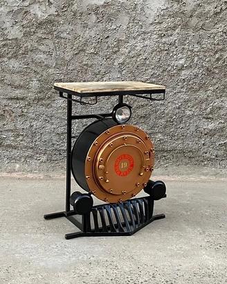 Mobile bar locomotiva vintage
