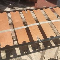 rete con doghe da letto singolo