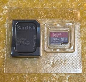 Sandisk 512gb ultra microSdxc a1 uhs-i class 10 u1