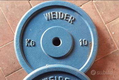 DISCO DA PALESTRA DA 10 KG. WEIDER FASSI