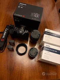 Panasonic Lumix GH5 + Sigma 16mm + Sigma 30mm