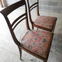 2 sedie vintage esterno interno