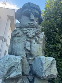 Coppia Statue Monumentali Maya/Azteche – 3 Metri