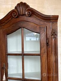 Vetrina angoliera credenza