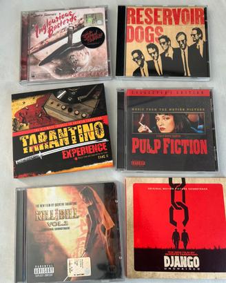 Colonne sonore originali film di Tarantino (6 CD)