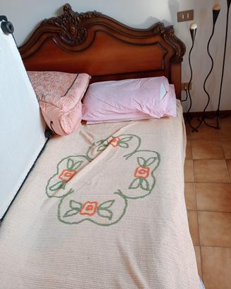 letto matrimoniale vintage più doghe 