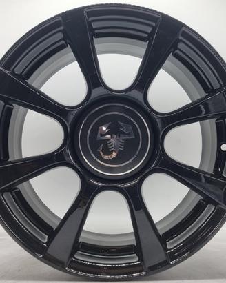 4 Cerchi da 16' in Lega - Abarth Fiat - 500 Abarth