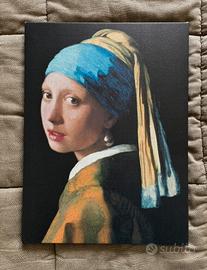 Quadro “ragazza con orecchino di perla”