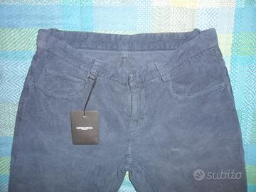 PANTALONI COSTUME NATIONAL HOMME blu tg 46