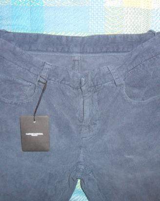 PANTALONI COSTUME NATIONAL HOMME blu tg 46