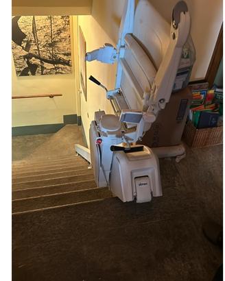 Montascale ad una rampa