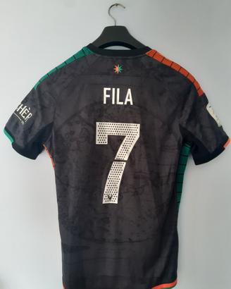 Maglia Venezia calcio Fila #7 match worn 2025