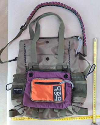 DESIGUAL ZAINO MULTIPOSIZIONE XL