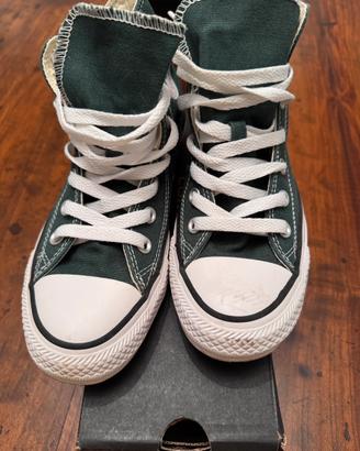 Converse All Star verde scuro