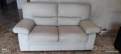 DIVANI IN PELLE DIVANO LETTO POLTRONE VINTAGE 