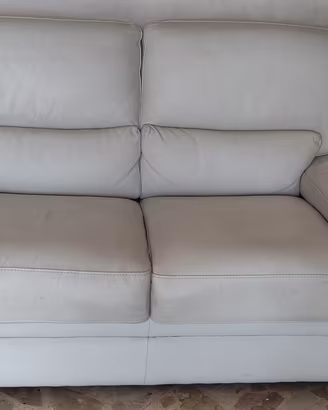 DIVANI IN PELLE DIVANO LETTO POLTRONE VINTAGE 