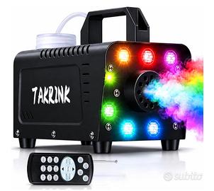 Macchina del Fumo LED RGB Con Telecomando Feste