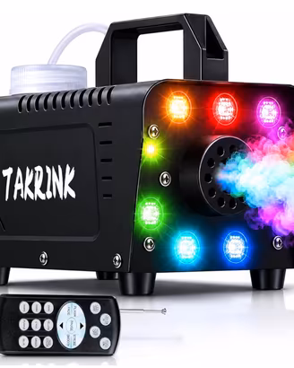 Macchina del Fumo LED RGB Con Telecomando Feste