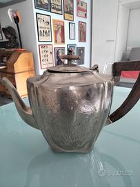 Teiera inglese silver plated 1930/1950