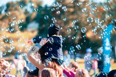 Bolle di sapone giganti animazione per feste