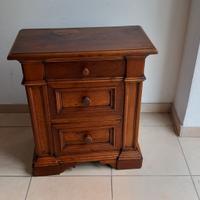 mobiletto vintage di noce