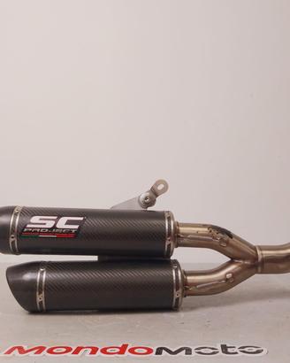 SCARICO OMOLOGATO SC DUCATI MONSTER 821 /1200 2014