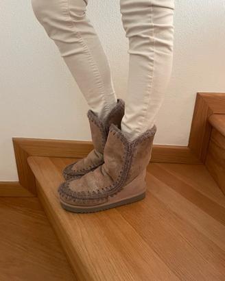 Stivali/eskimesi MOU rosa beige