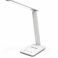 Lampada da scrivania LED bianca pieghevole