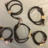 5 coppie cavi segnale Nuovi