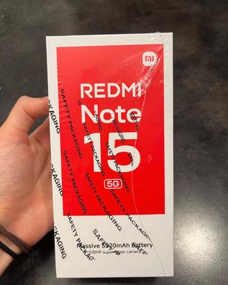 Xiaomi Redmi Note 15 5G 8/256GB NUOVO SIGILLATO