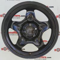 4 cerchi ferro fiat tipo 500l r16 ft5218