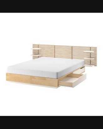 Letto matrimoniale Ikea Mandal