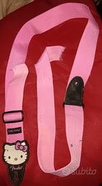 Tracolla chitarra Hello Kitty