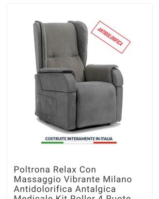 poltrona anziani idromassaggio 