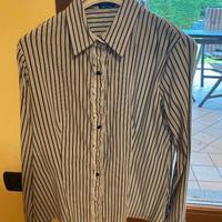 camicia a righe da donna