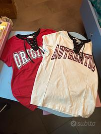 Coppia di t-shirt maniche corte