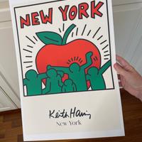 Poster stampa New York Keith Haring 33 × 48 lusso