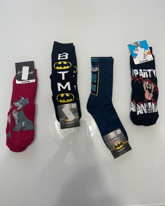 Lotto calzini antiscivolo tezenis/calzedonia