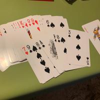 Mazzo di carte da scala 40 formato grande