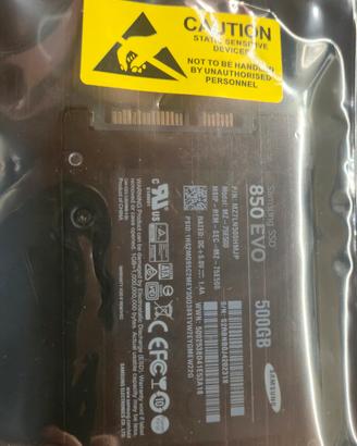 SSD 500gb Samsung nuovo sigillato 